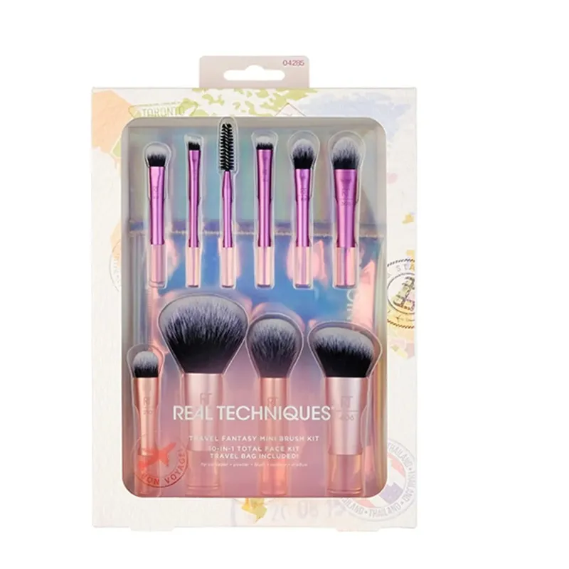 Conjunto de pincéis de maquiagem para base cosmética, pó, blush, sombra, kabuki, pincel de maquiagem, ferramenta de beleza