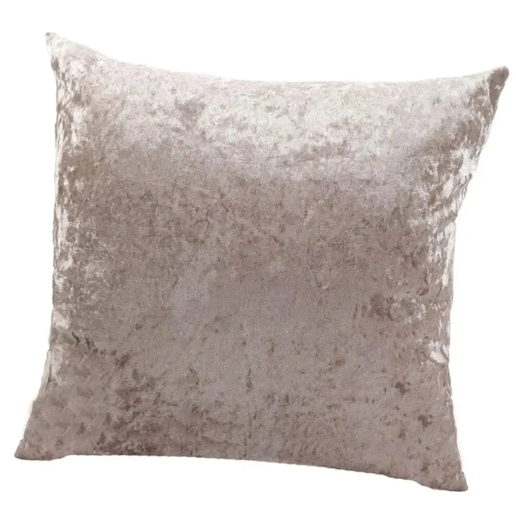 Capa de almofada de veludo de pelúcia com zíper invisível capa de almofada macia para sofá ou cama travesseiros decorativos