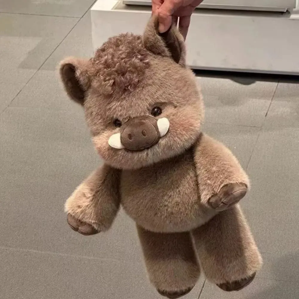 Presente criativo porco macio pelúcia animal travesseiro apoio emocional bonito animais de pelúcia pelúcia 17.7 polegada brinquedos de pelúcia