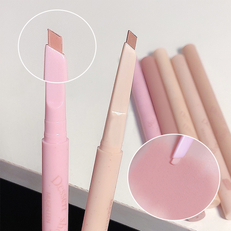 Sobremesa Lip Liner Rotação automática à prova d'água com duração sem contorno de cor caneta batom labial