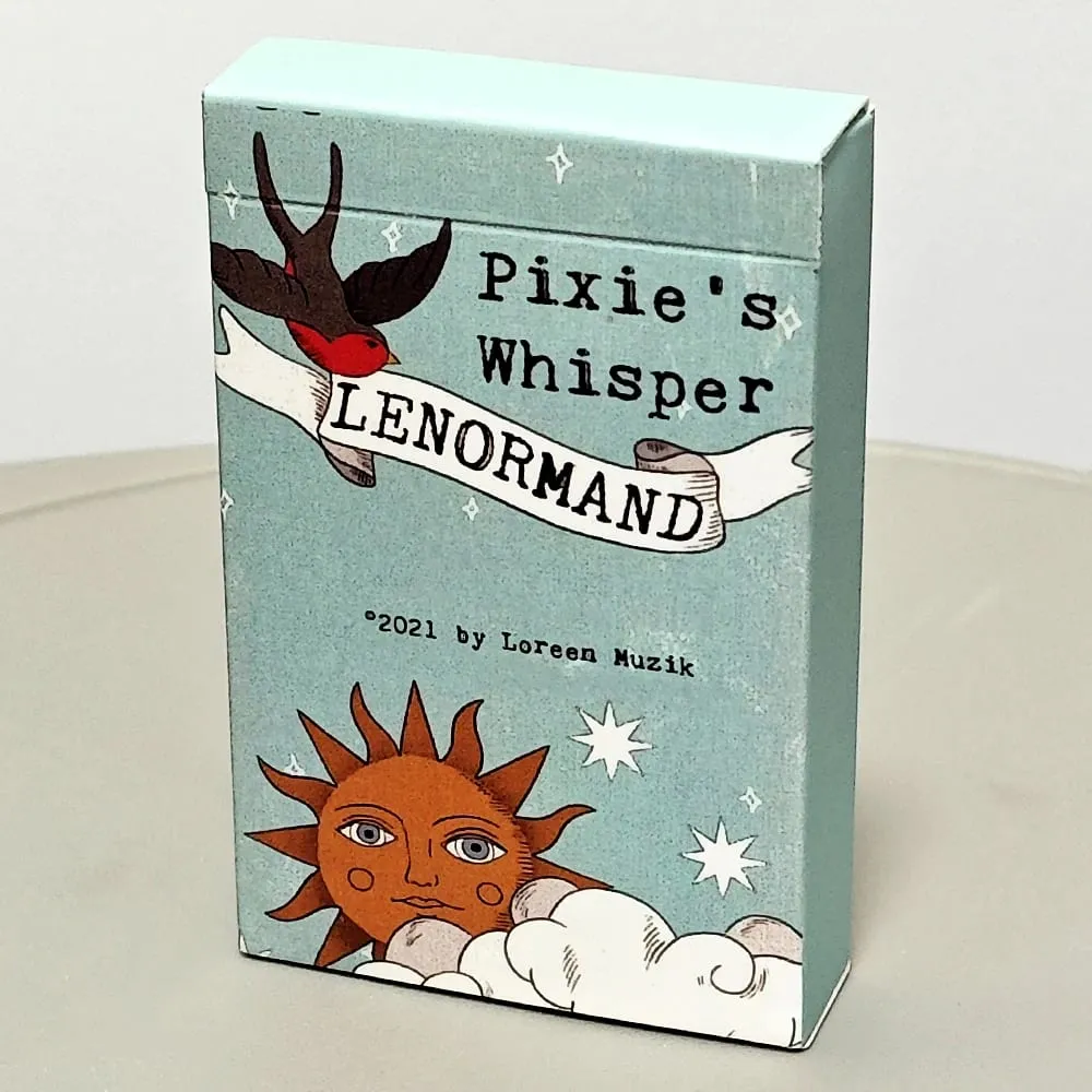 36 Pcs Lenormand Cards 9*6cm Pixie's Whisper Lenormand