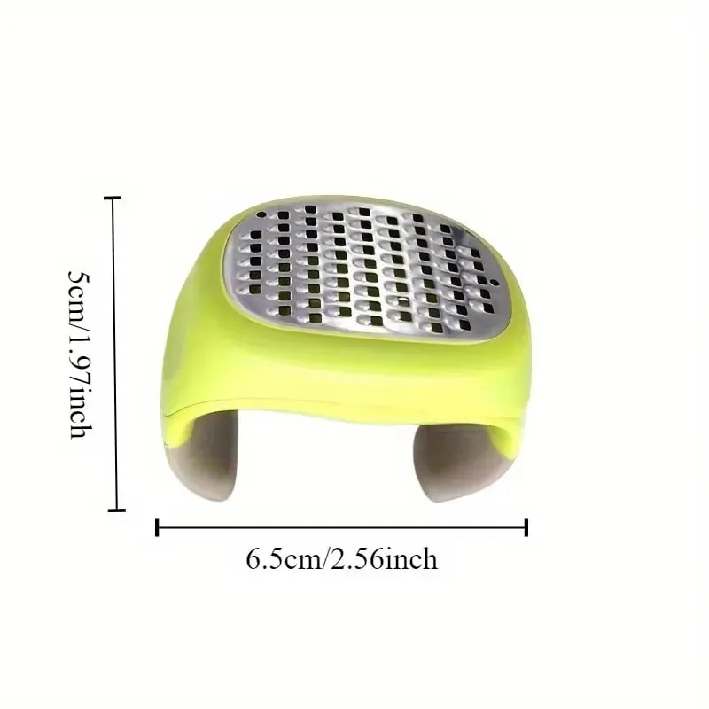 1pc ralador de aço inoxidável sem esforço zesting ralar trituração para gengibre alho queijo legumes durável fácil de limpar