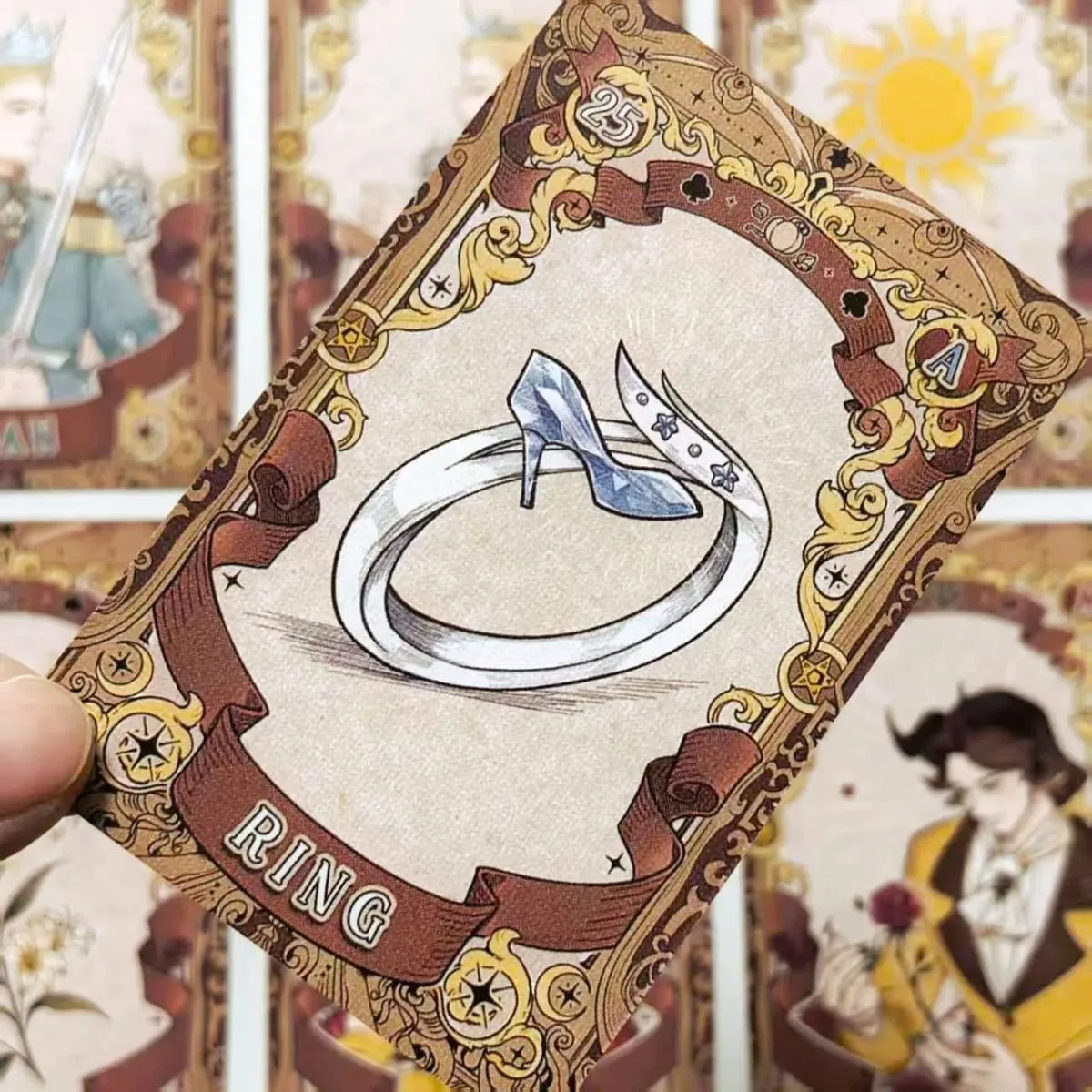 Conto de fadas Dream Lenormand Tarot Deck - 44 cartas Jogo de mesa Tema de ilustração para adivinhação e narrativa