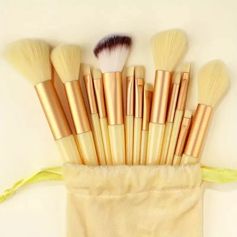 13PCS Makeup Brushes Set Soft Fluffy Eye Shadow Highlighter Concealer Brush Blush Loose Powder Brush Blending Women Beauty Tools
