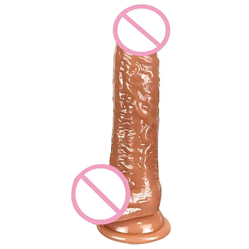 Realistic Soft Dildos with Strong Suction Cup Masturbation Large G-spot Dildo Sex Toy Suitable for Women and Couples Vagina Anal Stimulator Adults Sex Toys for Women Erotic Dildo Penis Anal Plug Female Men Penis Adult Game Beginner Anal Dil