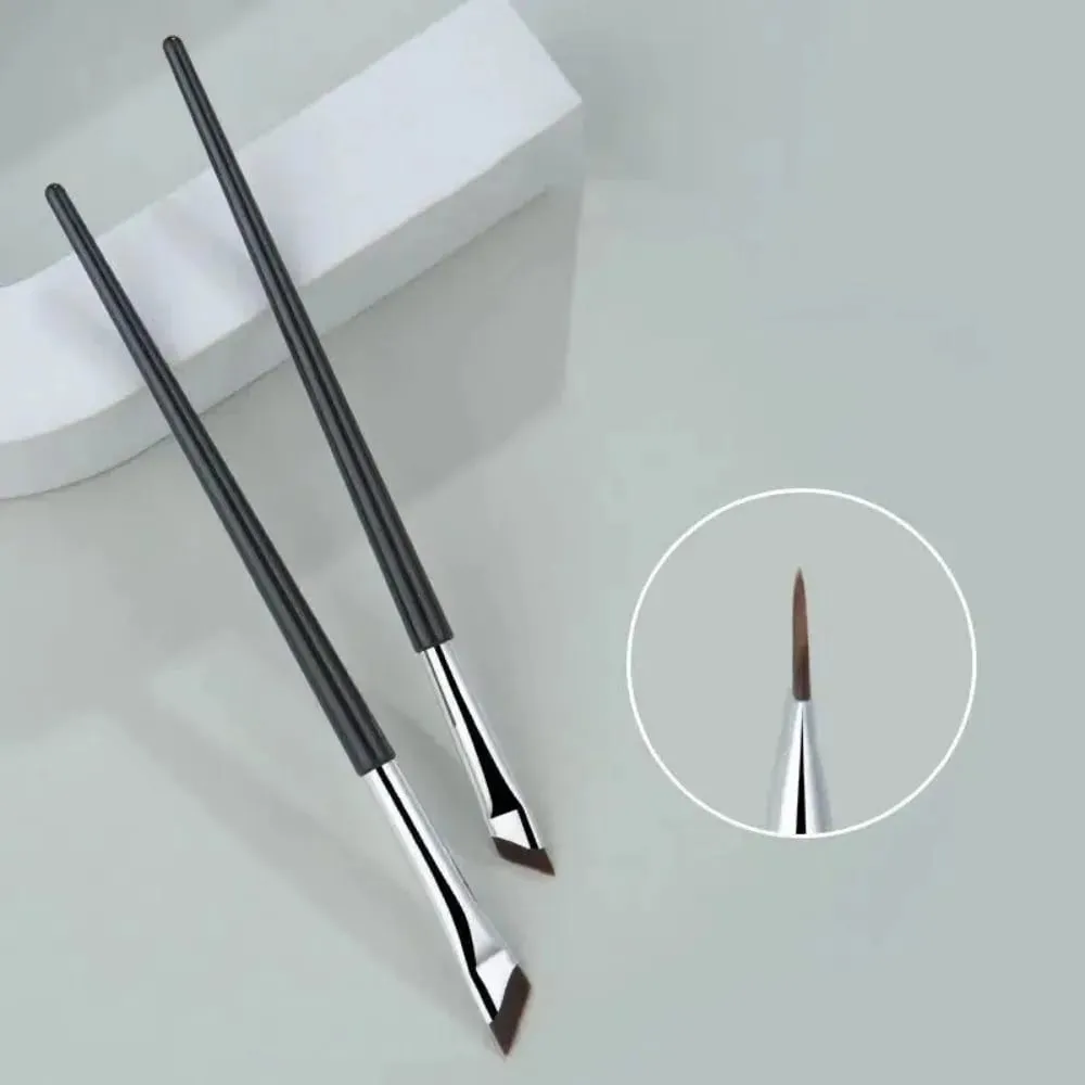 Upgrade Blade Eyeliner Brush Ultra Thin Fine Angle Flat Eyebrow Brush Liner Brow Place Makeup Brush Precise Detail Tools — image 4