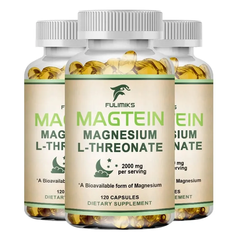 Magtein Magnesium L-Threonate Supplement Clinically Studied to Boost Brain Magnesium Improve Memory Focus & Restful Sleep