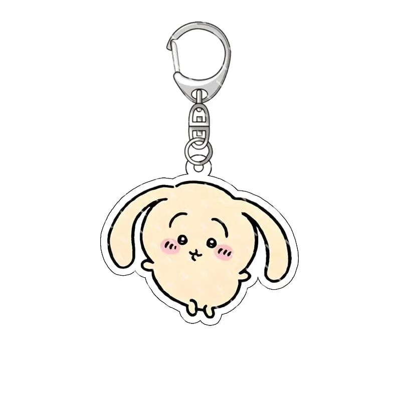 Yiji 펜던트 애니메이션 만화 아크릴 주변 장치 키 체인 Hachiware 우사기 귀여운 펜던트 가방 장식 장식 매달려 — image 40