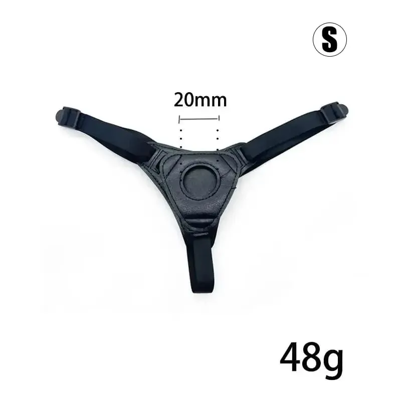 Adjustable Silicone Strap On Dildo Harness with Strong Suction Cup Slim Curved Pegging Dildo Wearable Sex Toy for Women Men Cou