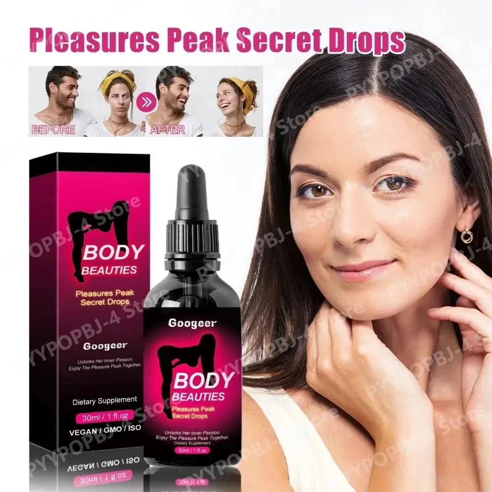 Maca Root Extract Liquid Drops 30ml with Muira Puama and Tribulus Liquid Supplement for Women