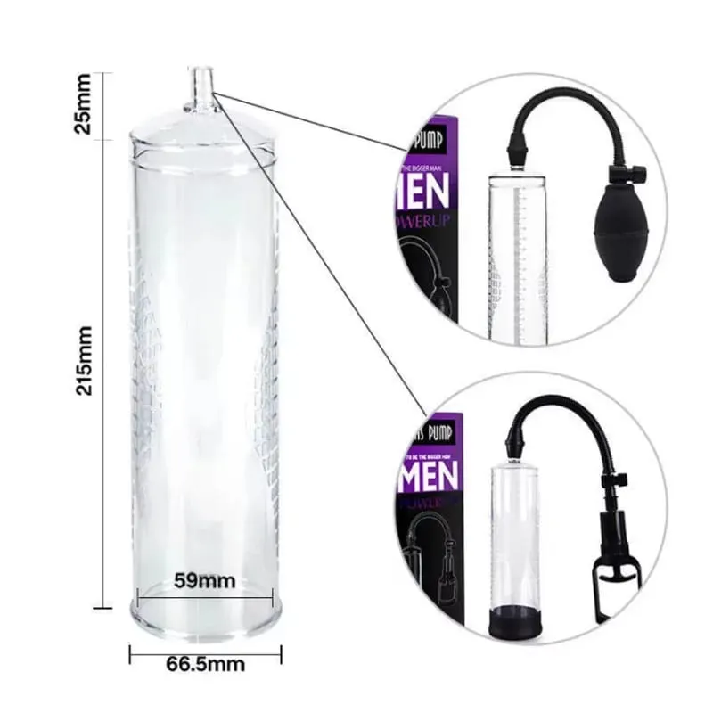 Accessories for Penis Pump Cylinder Flask Part Sealed Sleeves Replacement for Dick Extender Enhancer Vacuum Pumps Sex Toys Men
