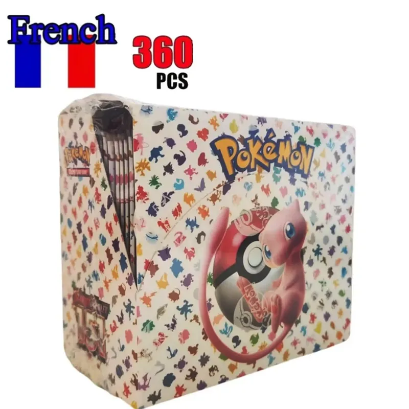 ** 360 unidades EnglishPokémonCards SunMoon Destinado PSrismatic Evolutions Scarlet Violet 151 PALDEAN Booster Battle Transaction Card