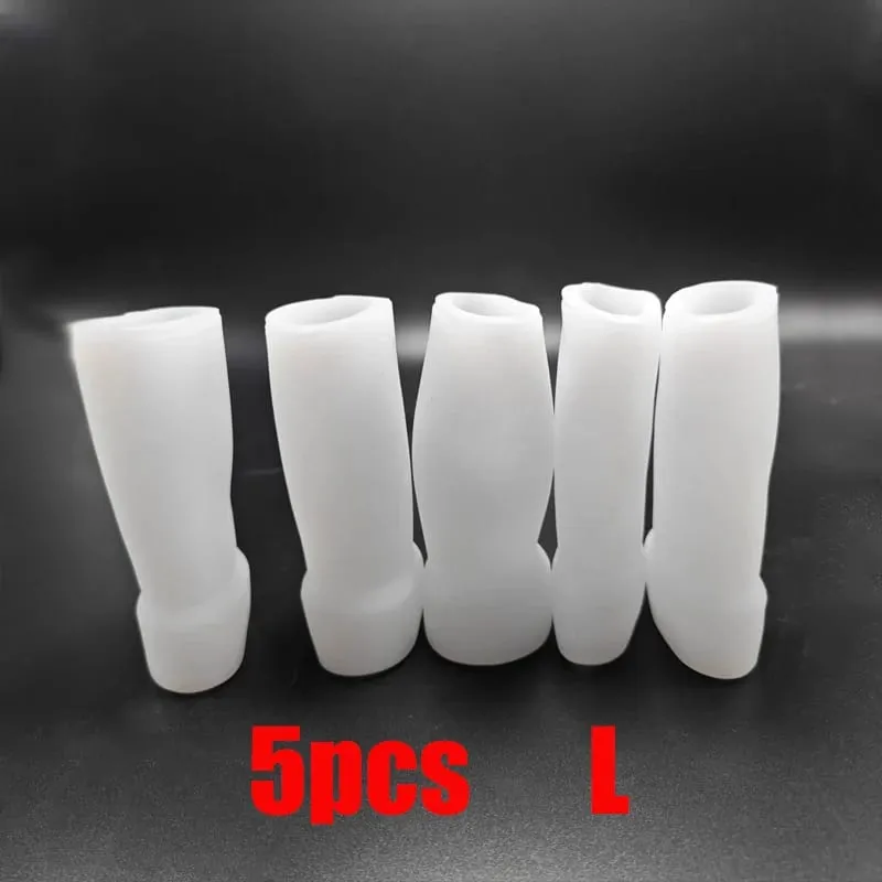 S/M/L Silicone Sleeve for Vacuum Cup Extender Penis Pump Penis Enlargement/Stretcher Replacement Accessories Sex Toy for Men 18+