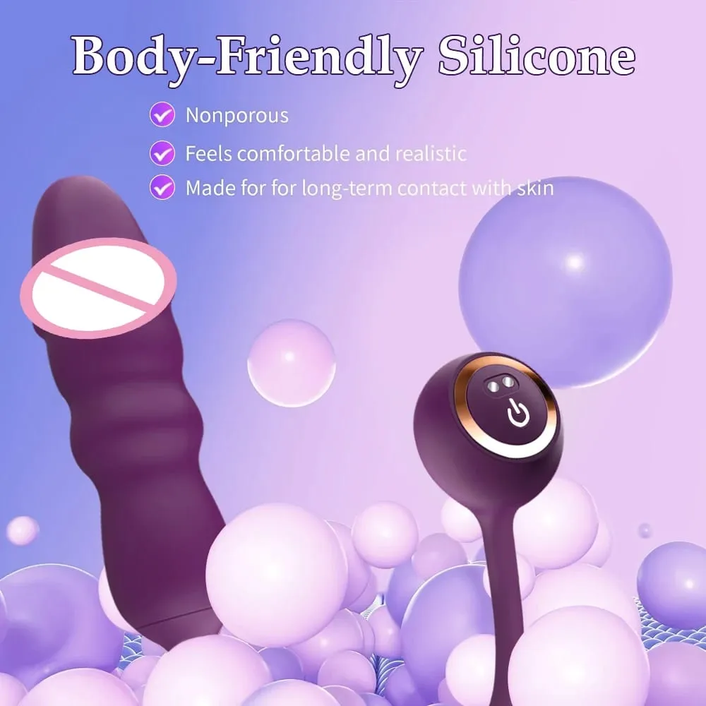2 em 1 empurrando vibrador vibrador anal vaginal clitóris g-ponto estimulador controle remoto rápido orgam masturbador brinquedos sexuais para mulher