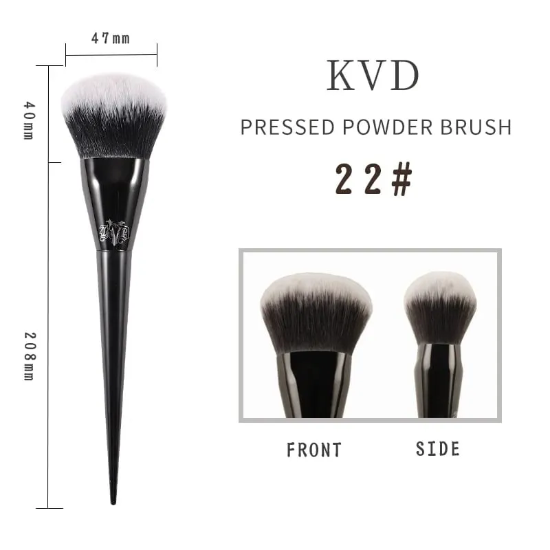 Kat Von D 化妝刷粉底腮紅高光澤遮瑕粉塑眼影刷 KVD 品牌化妝刷