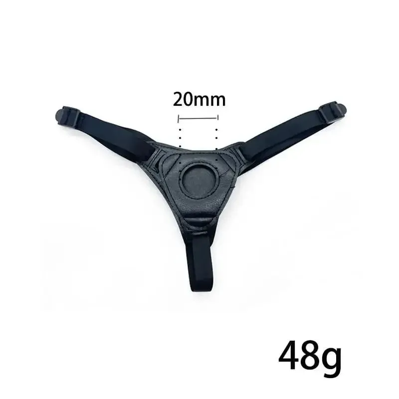 Suporte para cadeira com vibrador mãos livres - Ventosa de silicone com alças ajustáveis ​​para prazer de andar e brincar de casais