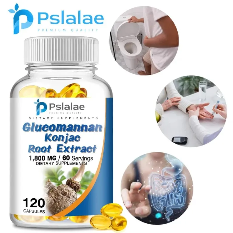 Extrato de raiz de Glucomanano Konjac - Promove a saúde gastrointestinal e auxilia no controle de peso