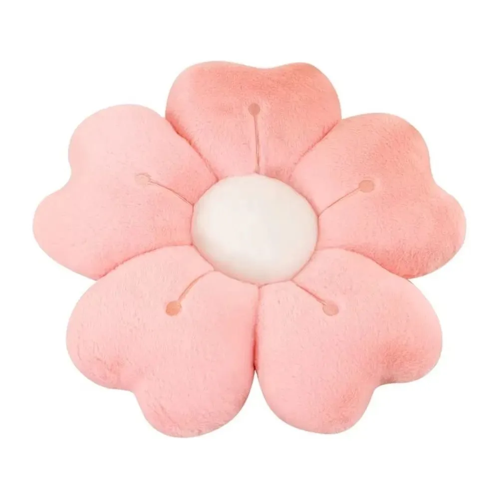 Almofada macia em forma de flor, almofada de chão confortável, decoração de sofá, colchão fofo, cadeira, presente