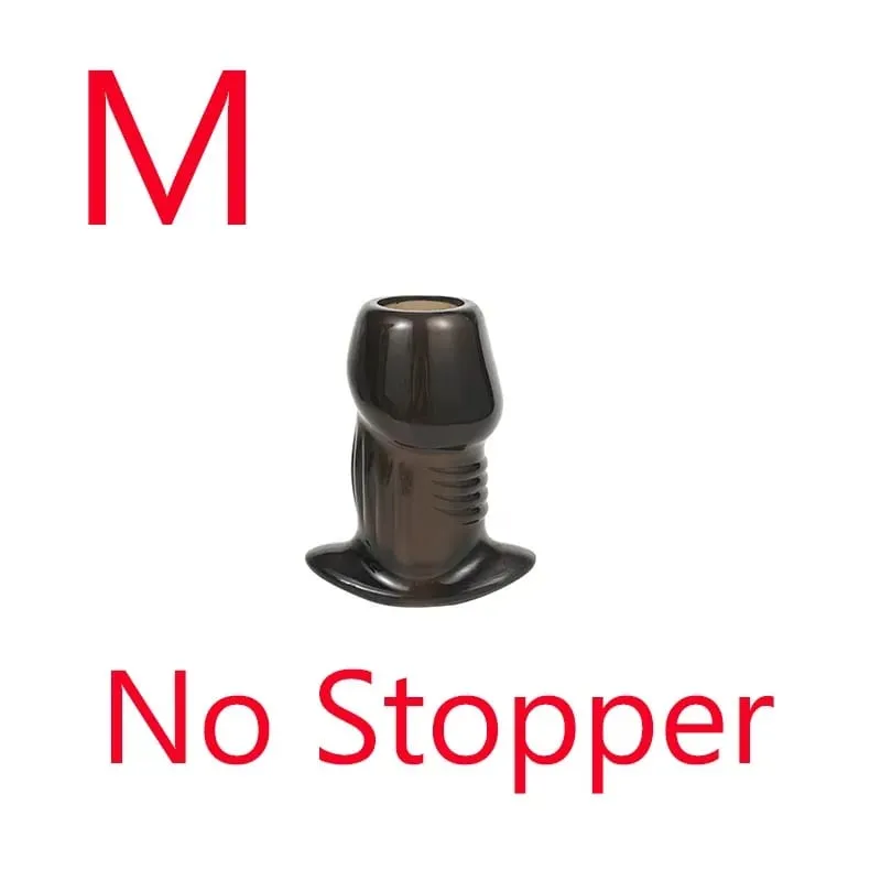 Hollow Anal Plug Stopper Soft Speculum Peeking Butt Expander Anus Dilator Enemator For Women Men Gay Sex Toy Sex For Women Men
