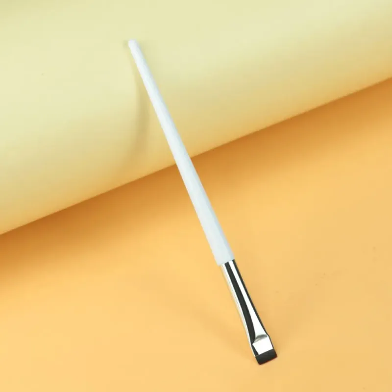 Up Tool Oblique Cosmetics Brush Beauty Blade Smink ecsetek Liner Szemöldökecset Szögletes Finom szemceruza ecsetek Lapos szemöldökecset
