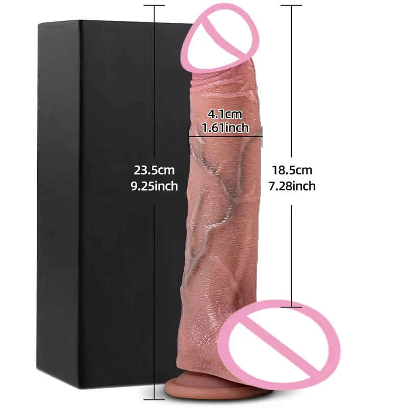 Realistic Big Dildo Huge Fake Penis With Suction Cup Flexible Artifical Dick Female Vagina Anal Masturbation For Lesbain Sex Toy
