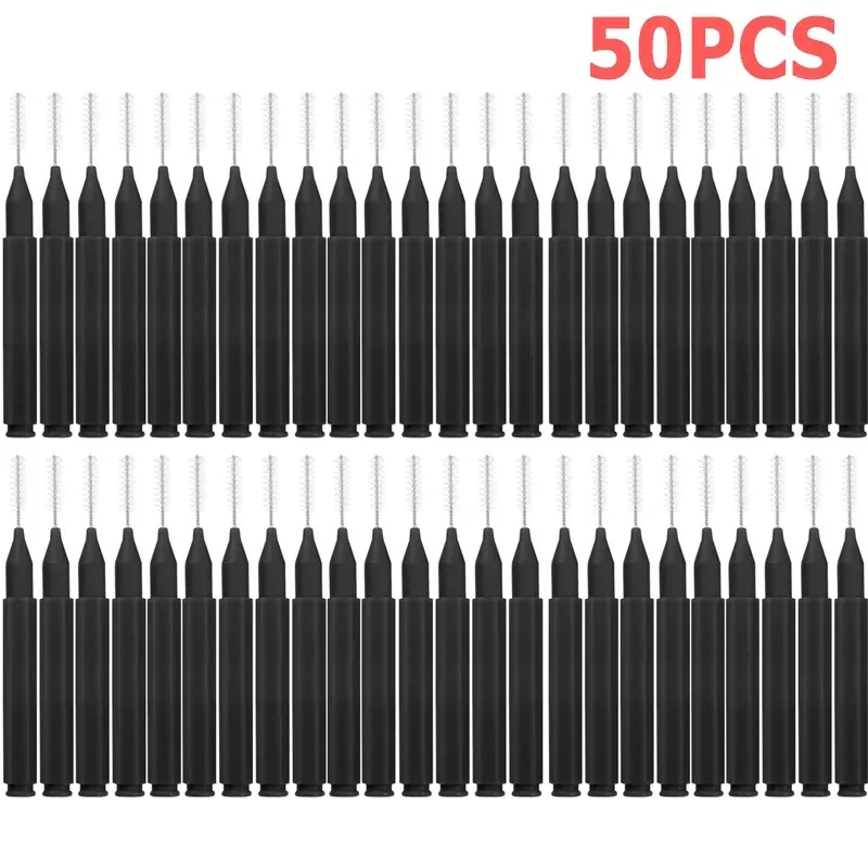 Portátil mini escova de sobrancelha 20/50 pçs sobrancelha perm escovas descartáveis ​​dobráveis ​​micro cílios sobrancelha levantamento escovas aplicadores ferramentas