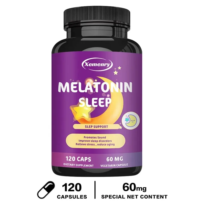Suplementos de melatonina - promovem a qualidade do sono e o estado de alerta ajudam a dormir profundamente