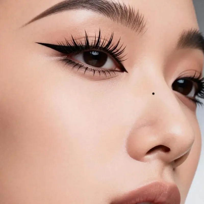 Delineador para cílios inferiores 3 em 1 e toupeira 3s, aplicação rápida, natural, de longa duração, antiderrapante, portátil, maquiagem para os olhos, 1/2/3 conjuntos