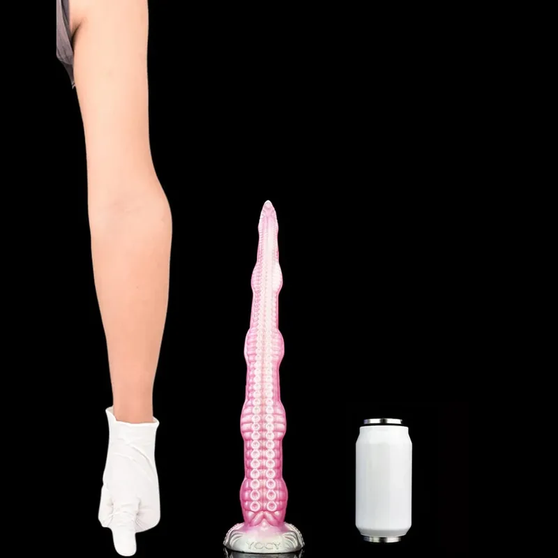 65cm longo butt plug com ventosa s m l xl xxl fantasia polvo perna vibrador anal contas 5 tamanhos brinquedos sexuais para mulher homem — image 14