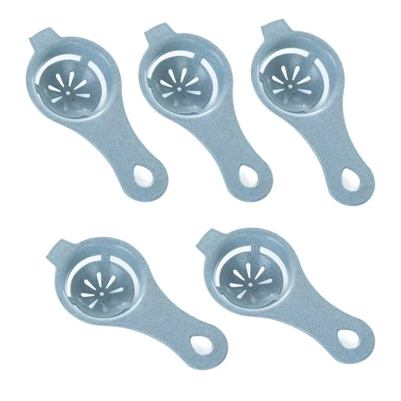 3 pçs separador de ovo gema de ovo separador branco ovo separador de claras de ovo filtro divisor ovo separador ferramenta cozinha ba