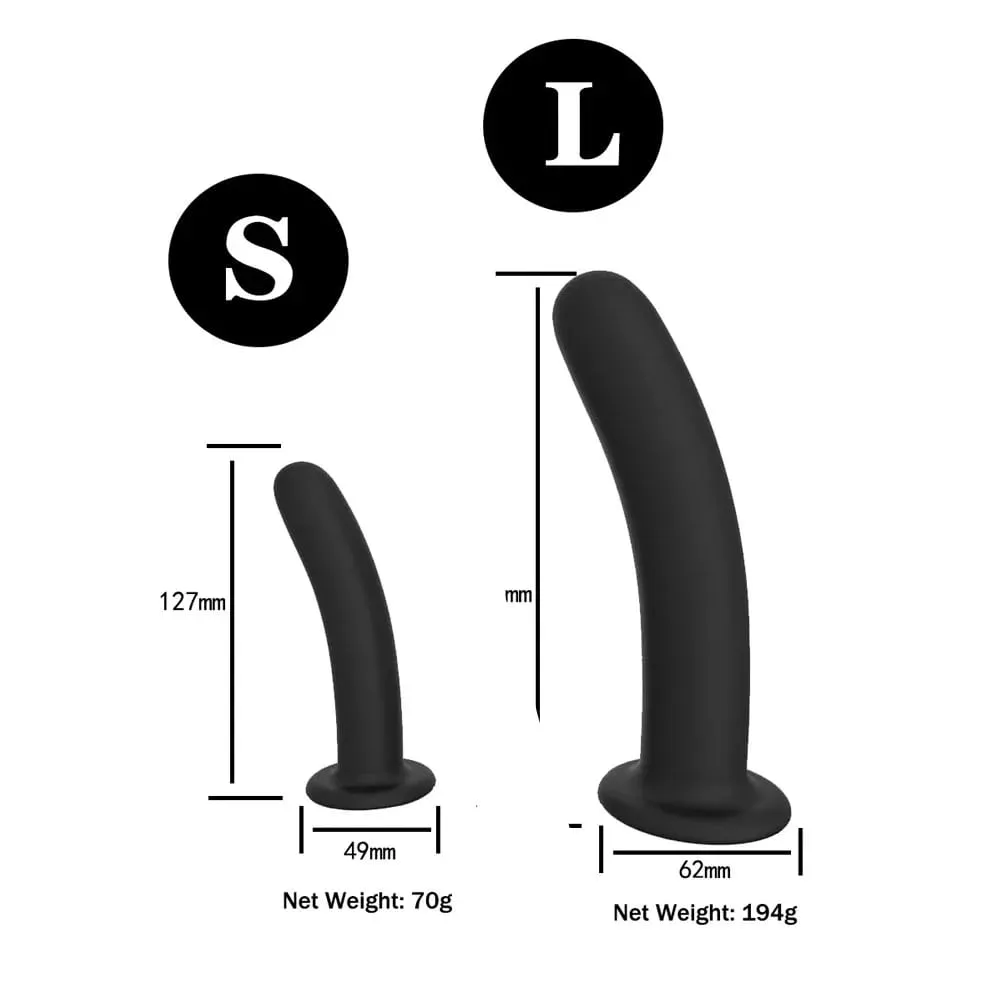 Cinta de silicone ajustável no arnês vibrador longo fino pegging calcinha vibrador para mulheres homens casais macio flexível cinta-no sexo para — image 2