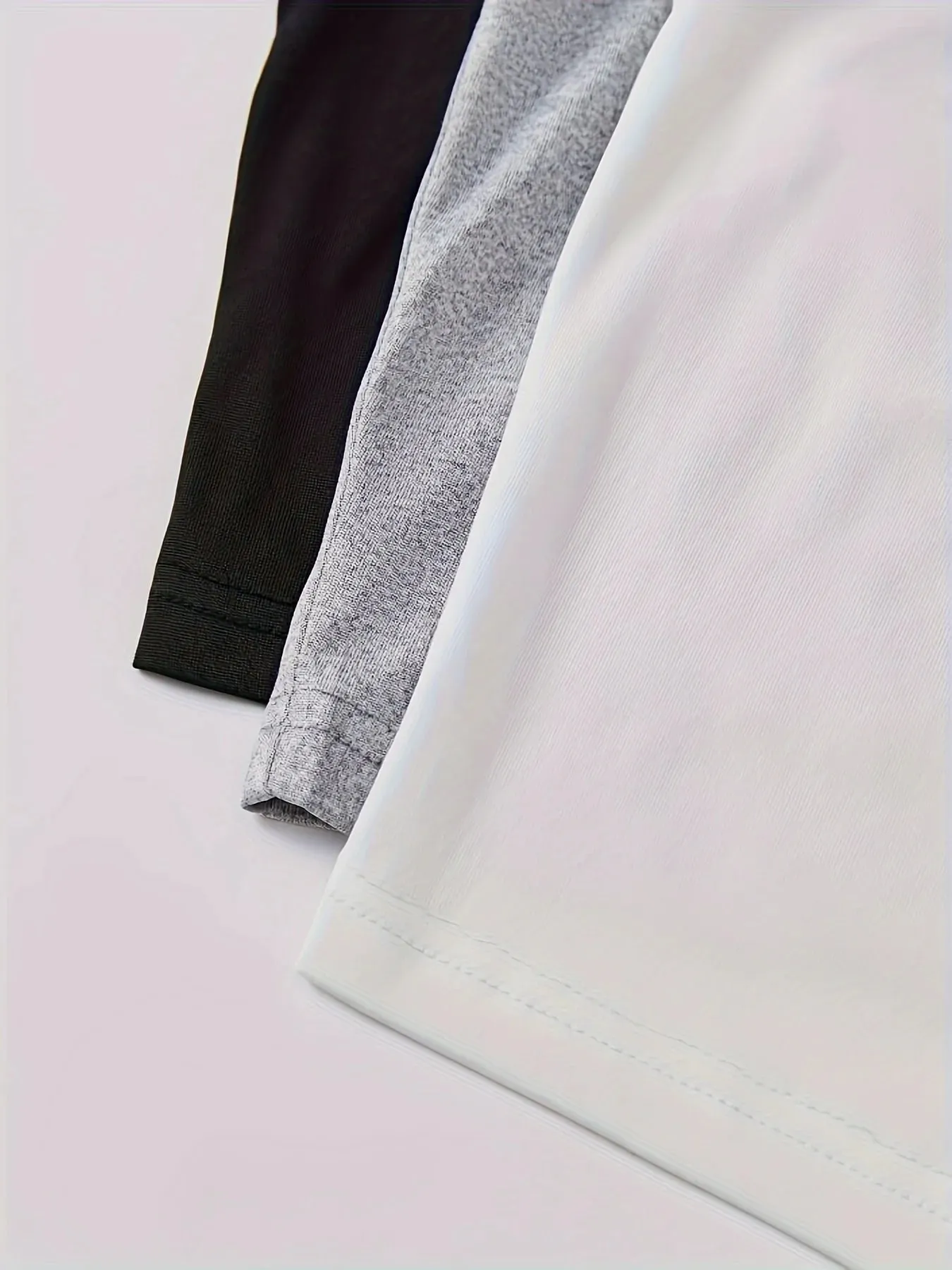3 Pack Solid Color Cami Top Versatile Slim Backless Spaghetti Strap Top For Summer Women's Clothing