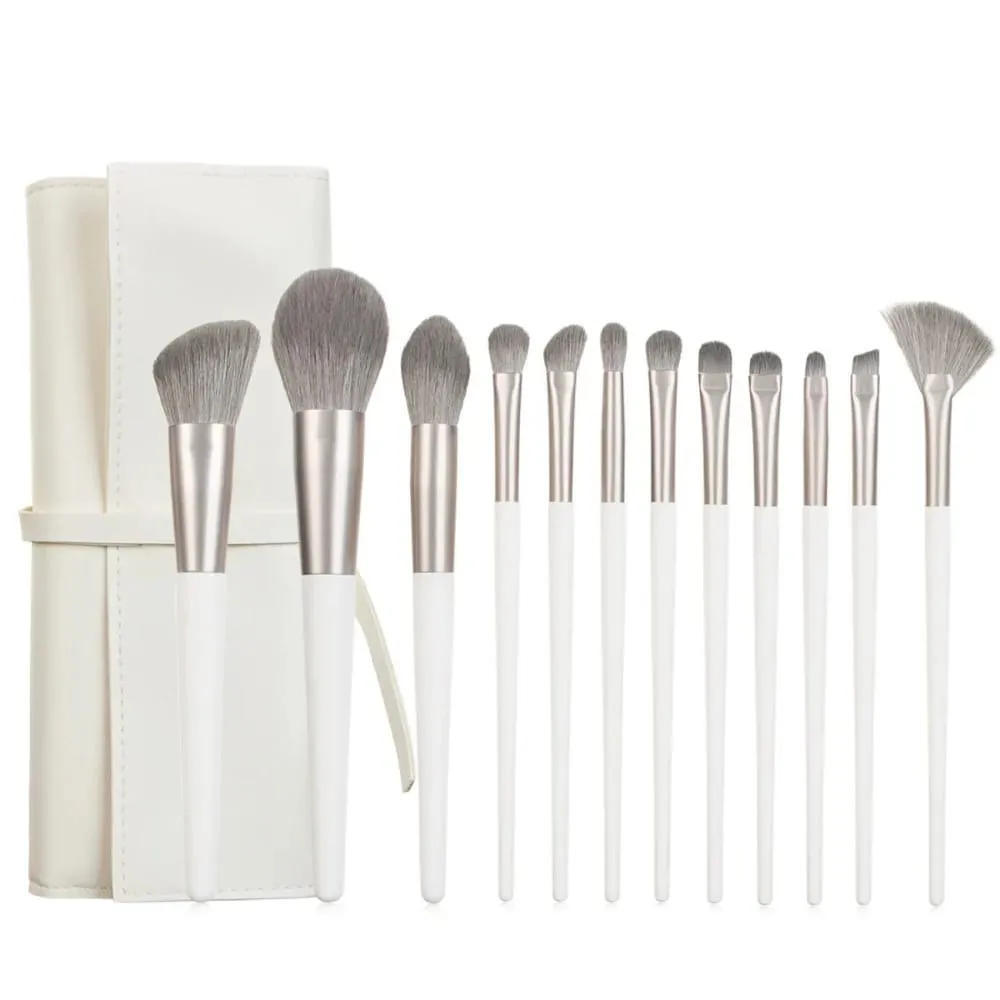 1-14 pçs pincéis de maquiagem conjunto de ferramentas compõem kits de ferramentas de escova para sombra delineador cosméticos pincéis maquiagem macia pele-amigável
