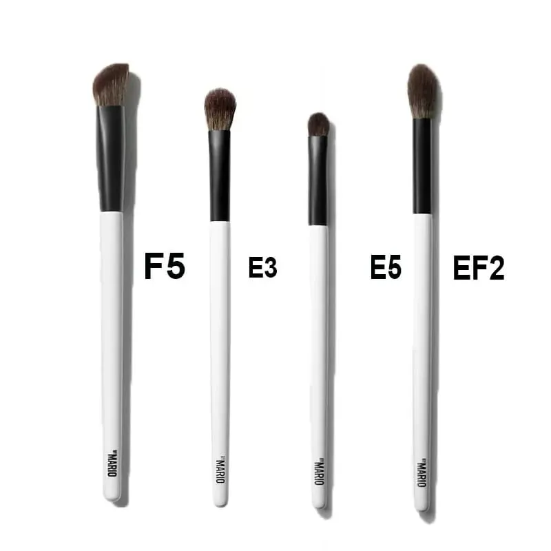 Kit de pincéis de cerdas macias para blush e iluminador, ferramentas cosméticas faciais impecáveis ​​e macias, F1 F2 F3 F4 Pro, pincéis de maquiagem para mistura facial