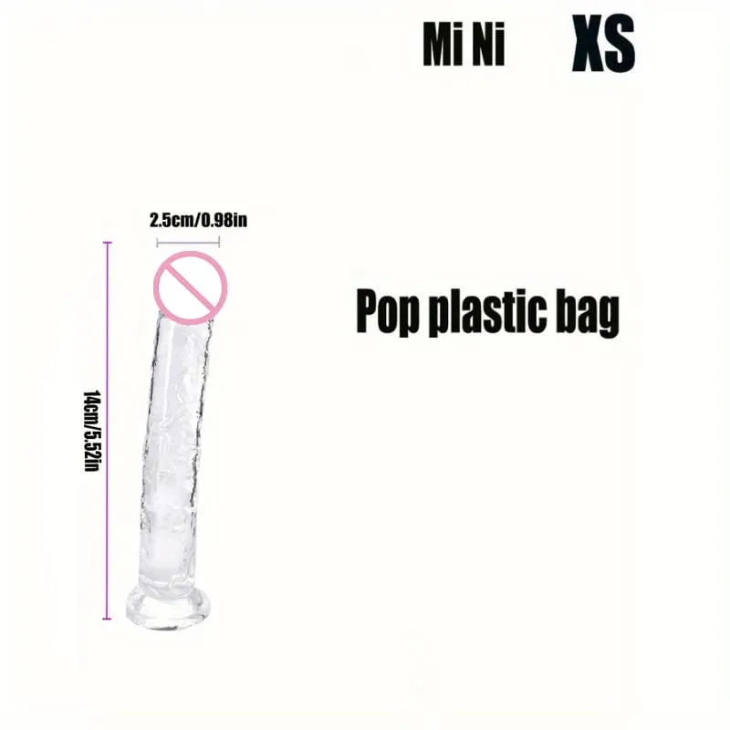 Mulher realista anal butt plug transparente vibrador ventosa pau grande masturbadores macios g ponto pênis grande produto sexual adulto 18 +