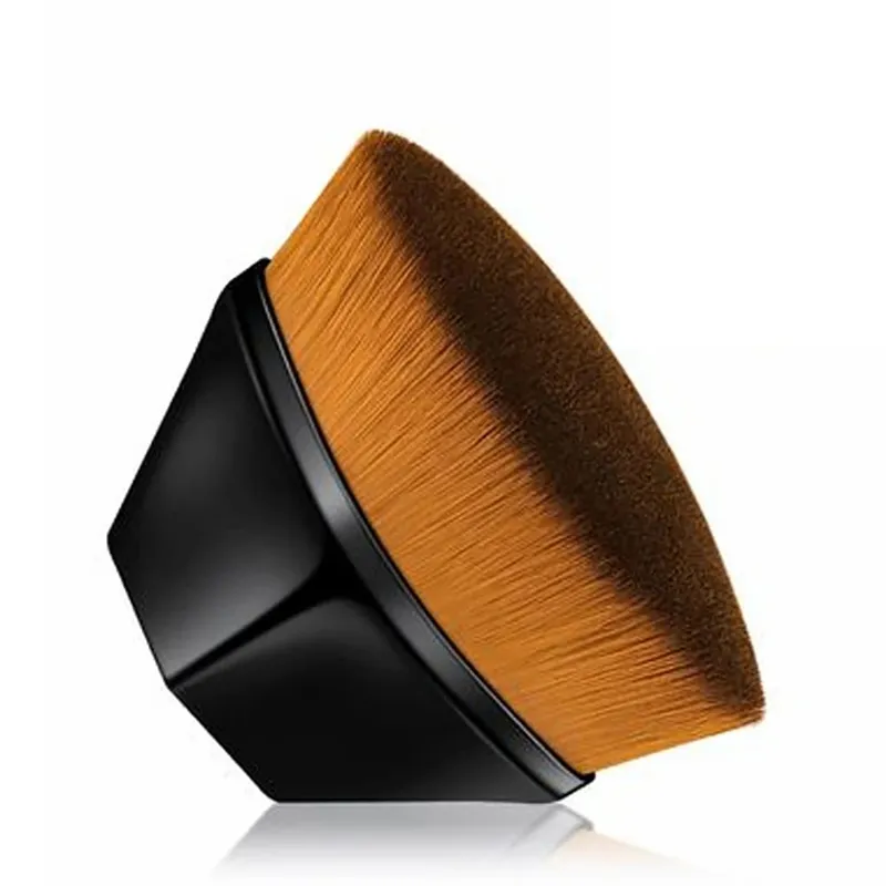 Pincel mágico de maquiagem para base, creme bb líquido sem rastros, escova de cabelo macia de fibra de alta densidade, ferramentas de beleza para meninas com caixa