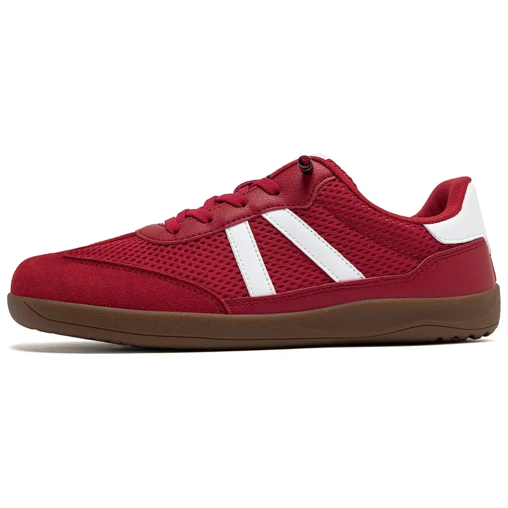 Chaussures en maille large largeur pour hommes et femmes, baskets réglables à enfiler, chaussures de marche rétro décontractées pour unisexes