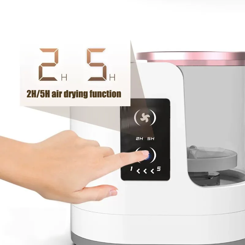 High-end 3 em 1 USB Máquina de limpeza de escova de maquiagem elétrica Limpeza automática Ferramenta de secagem rápida Lavadora de escova de cosméticos
