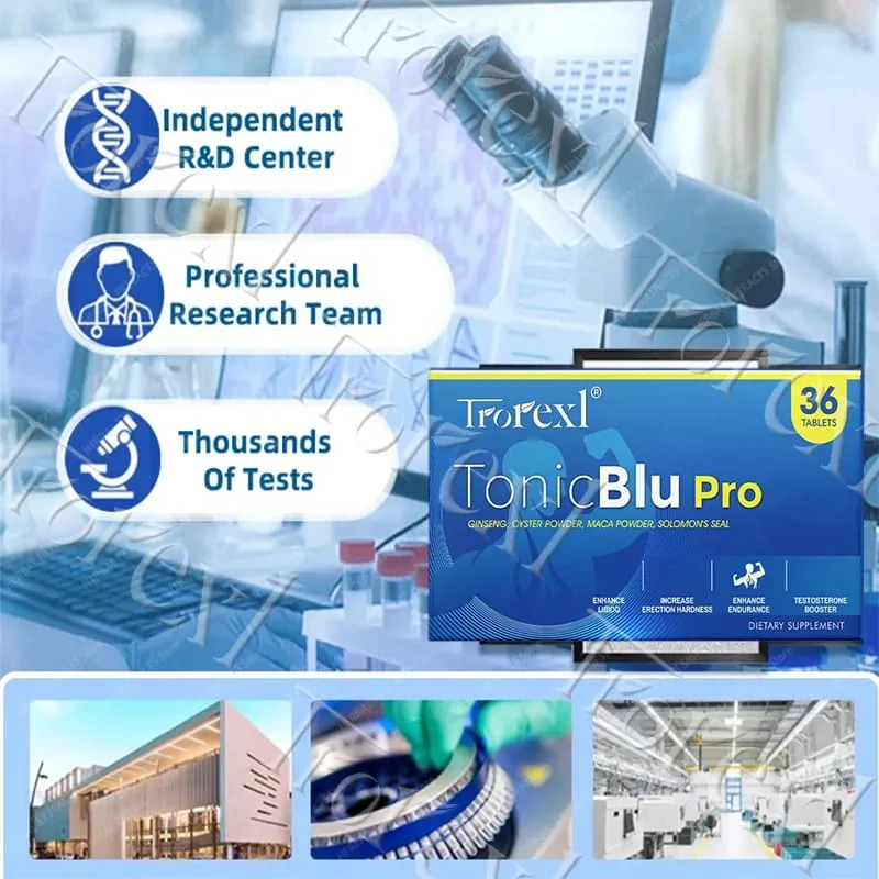Pílula Azul com Ostra Ginseng Crescimento Máximo Suplementos Masculinos de Poder