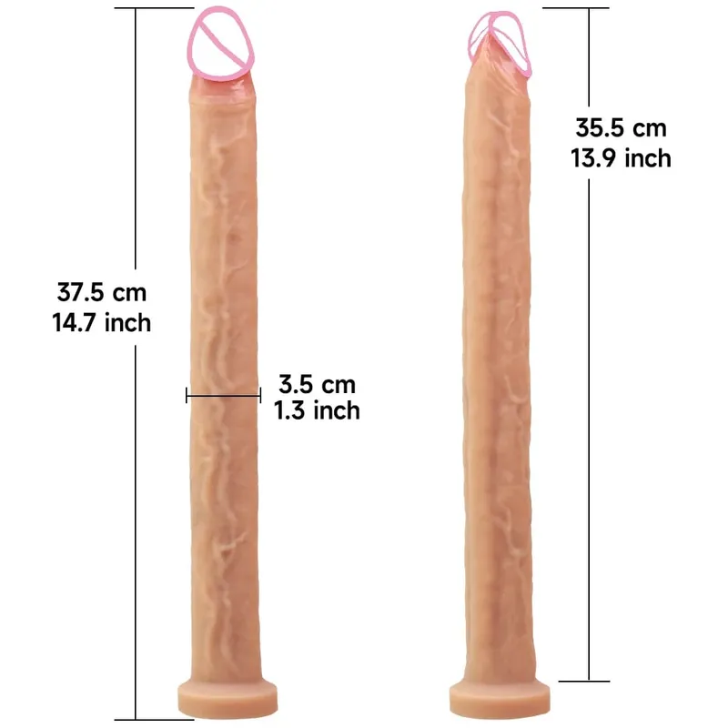 40cm longo vibrador realista forma de cobra única camada silicone pênis grande macio brinquedo sexo anal ventosa pau para mulher g-ponto orgas