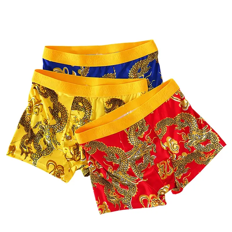4 pçs/set roupa interior masculina padrão 3d sexy cuecas em forma de u bolsa convexa moda meninos calcinha novo estilo boxershorts masculino — image 8