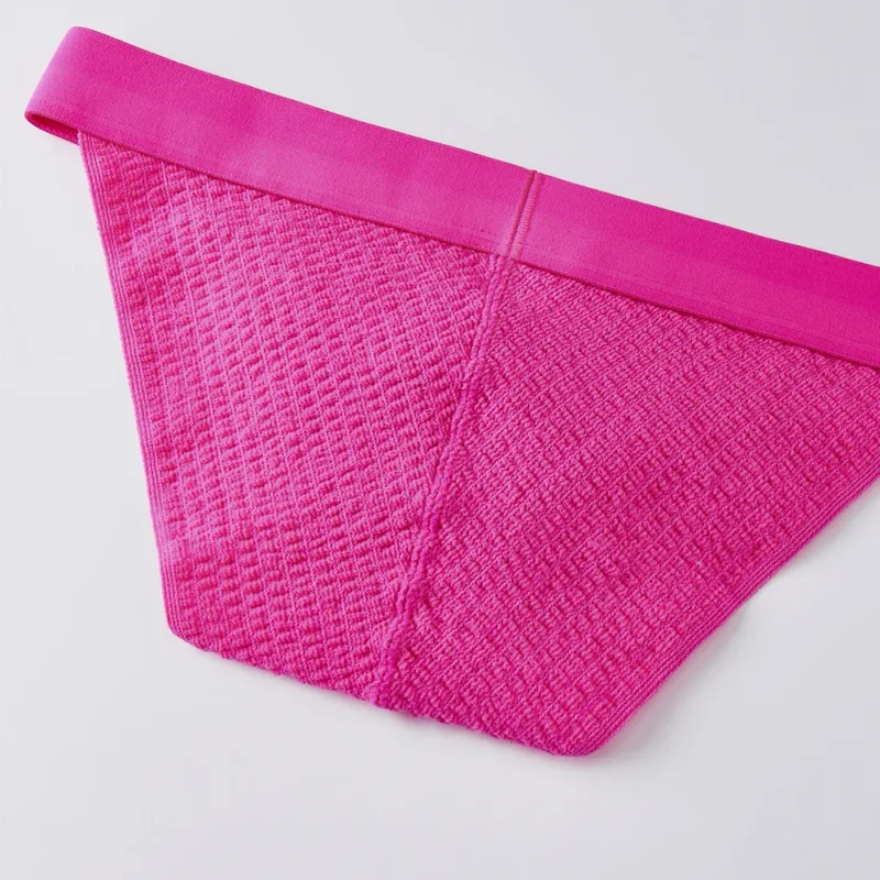 Homens tecido malha garfo alto breve adulto roupa interior respirável u bolsa elástica macia g-string tanga unissex calcinha masculina