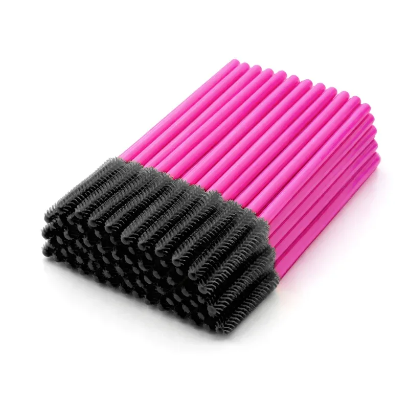 Silicone Eyelash Brush Mascara Wands Applicator Eyebrow Comb Rod Spoolies Eyelashes Brushes Lash Extension Supplies Makeup Tools