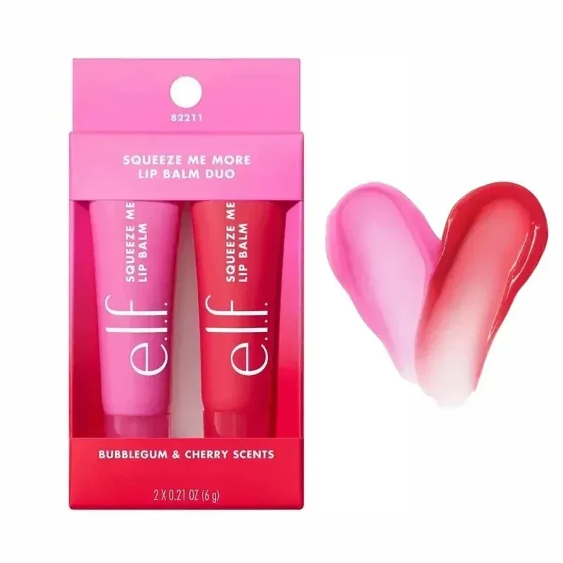 Preço Especial Elf blush líquido de dupla utilização, brilho labial, hidratação persistente, criar pó iluminador natural, blush líquido, cosméticos