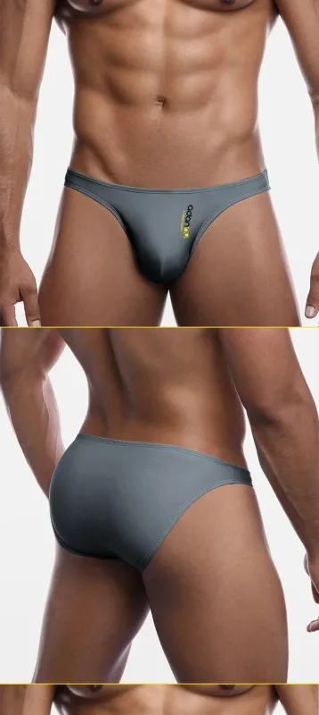 Cuecas modais masculinas de cintura baixa, sexy, cor sólida, simples, triângulo, roupa íntima, esportes, respirável, confortável, calcinha masculina