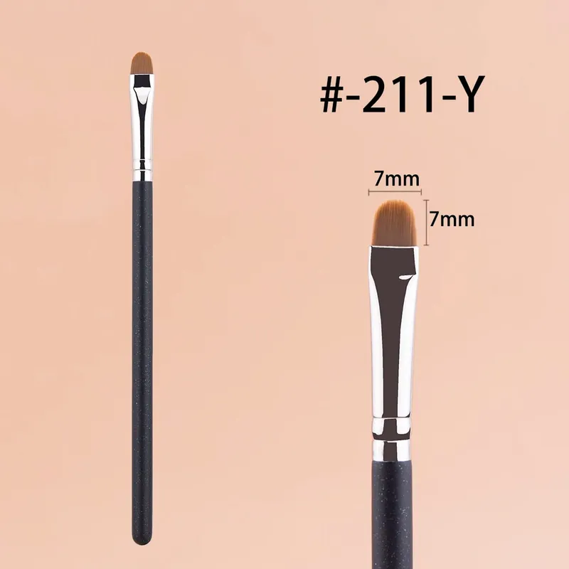 Eyebrow Concealer Brush Flat Eyebrow Brush Angled Ultra Thin Eye Line Concealer Makeup Brushes Precise Make Up Concealer Brush