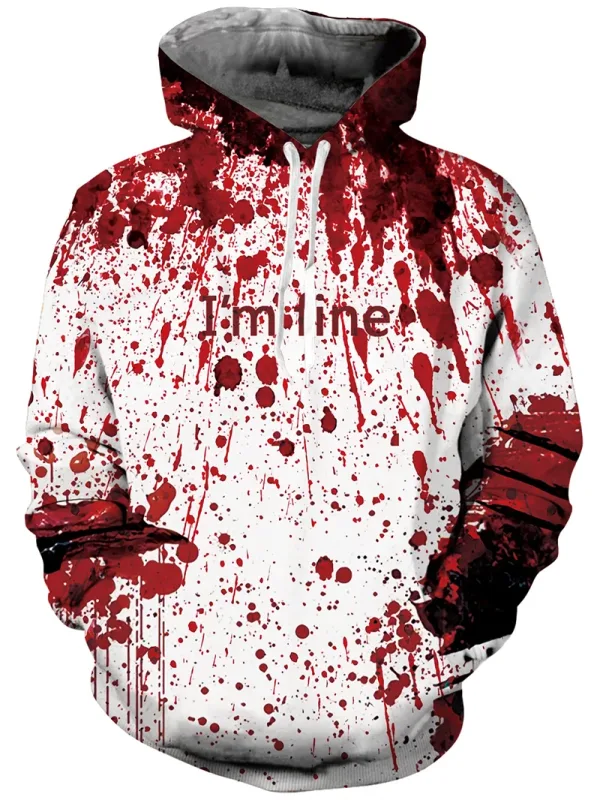 Men's Hoodies Animal Cat Print 3D Patternv Hooded Autumn Pullover Sweatshirt With Pocket Hoodie Streetwear Loose Comfortable