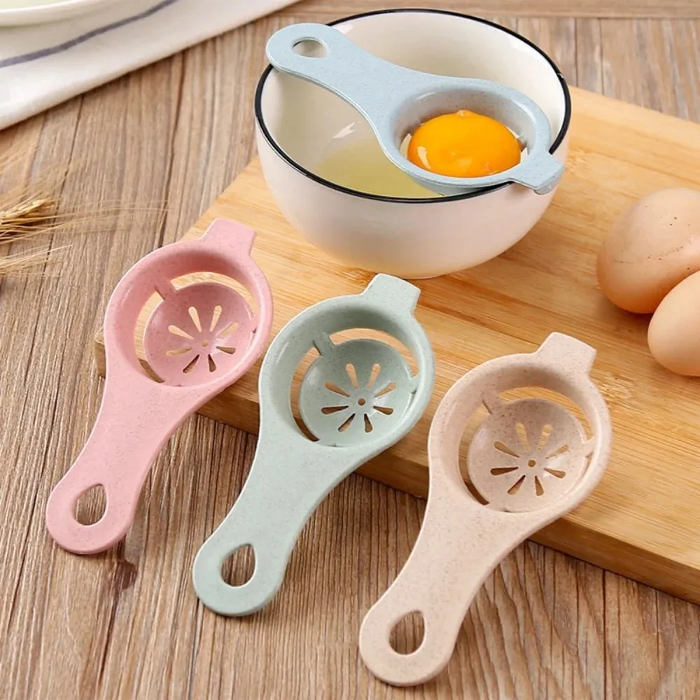 3 pçs separador de ovo gema de ovo separador branco ovo separador de claras de ovo filtro divisor ovo separador ferramenta cozinha ba