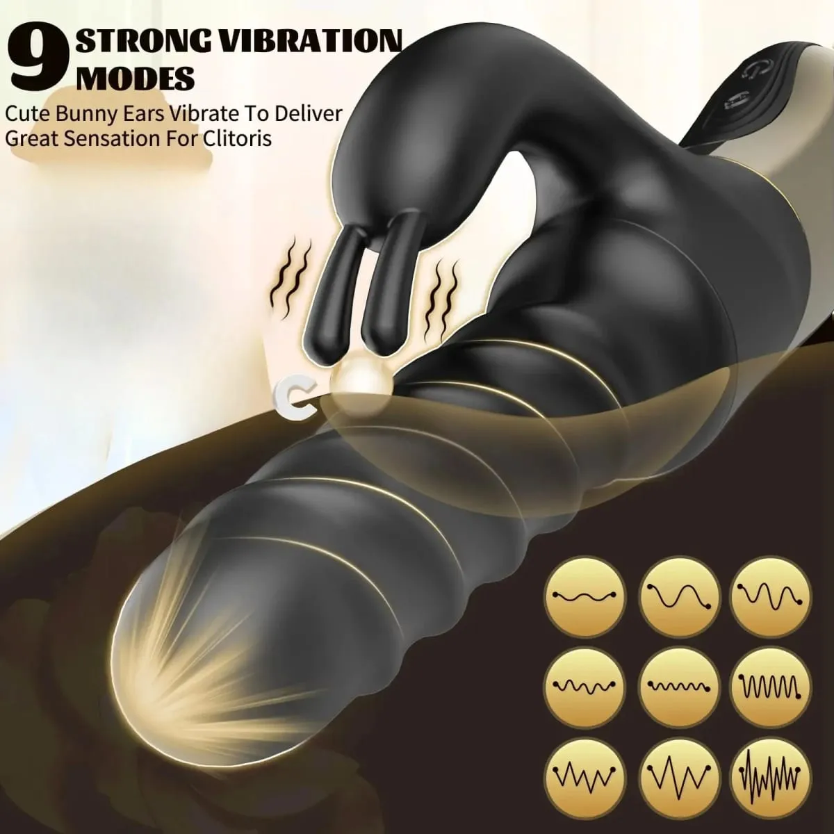 Nova mulher coelho vibrador rotativo empurrando vibração clit g-ponto vaginal estimulador de mamilo massageador feminino masturbador brinquedo sexual