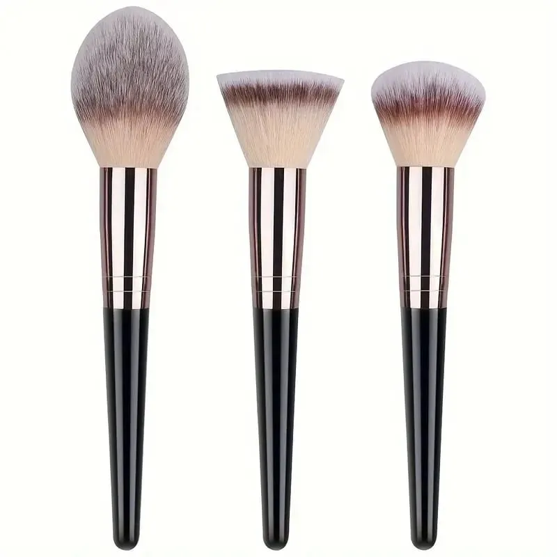 3-20 pçs pincéis de maquiagem macio macio conjunto de escova de maquiagem ferramentas cosméticas para fundação pó sombra kabuki mistura ferramenta de beleza — image 9